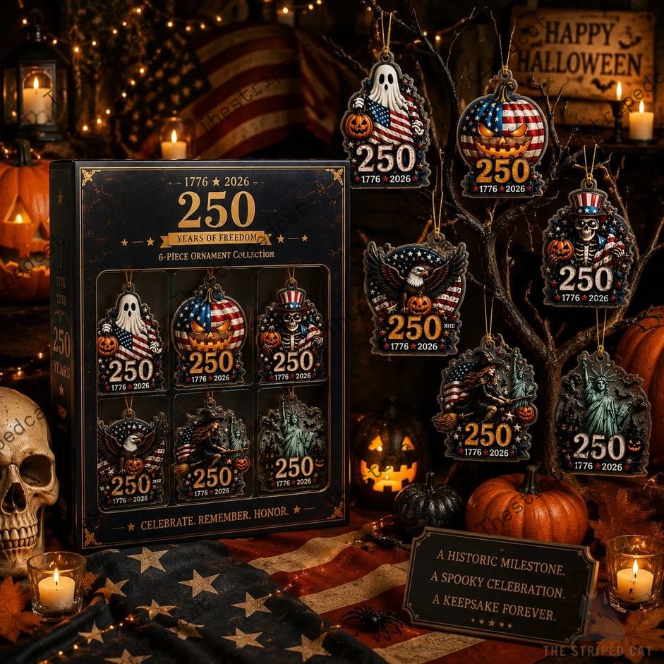 250th Anniversary Halloween Ornament Set 250th Anniversary Halloween Ornament Set