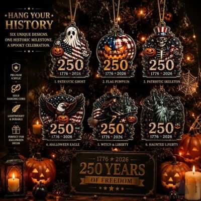 250th Anniversary Halloween Ornament Set