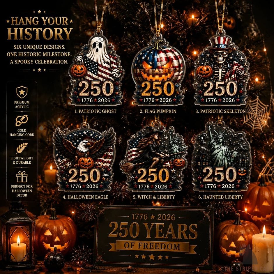 250th Anniversary Halloween Ornament Set 250th Anniversary Halloween Ornament Set