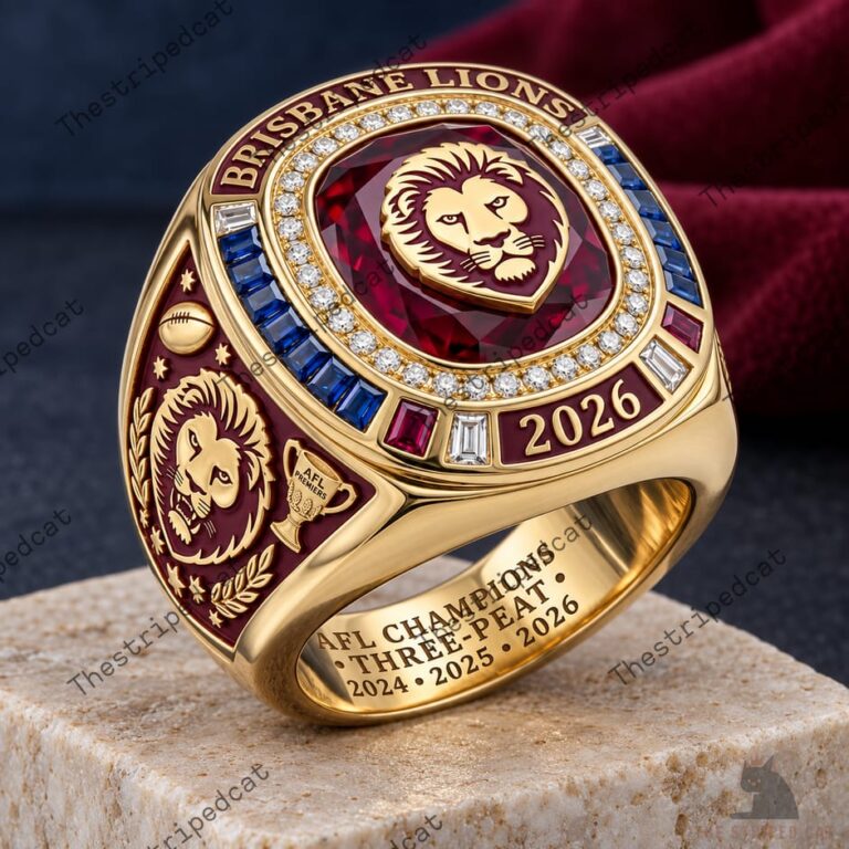Custom Brisbane Lions 2026 AFL Championship ring by TheStripedcat