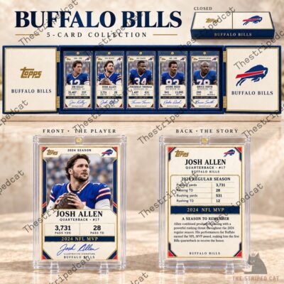 Buffalo Bills Football Card Collector’s Box Set