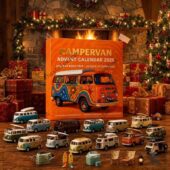 Campervan 24 Day Of Surprises 2026 Advent Calendar 1 2026 Campervan Advent Calendar with miniature model vans