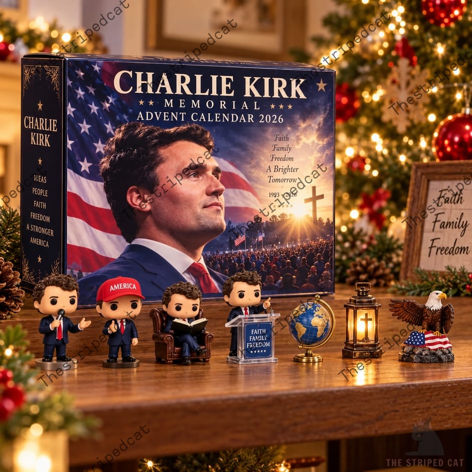 Charlie Kirk Memorial Christmas 2026 Advent Calendar Charlie Kirk Memorial Christmas 2026 Advent Calendar