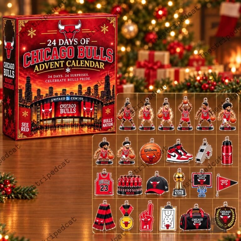 Chicago Bulls Christmas Advent Calendar 2026