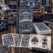 Custom Dallas Cowboys themed playing cards deck