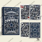 Dallas Cowboys Football Playing Card Box Set 2 Dallas Cowboys themed playing cards and box set
