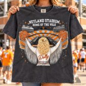 Vintage wash t-shirt featuring Dolly Parton at Neyland Stadium