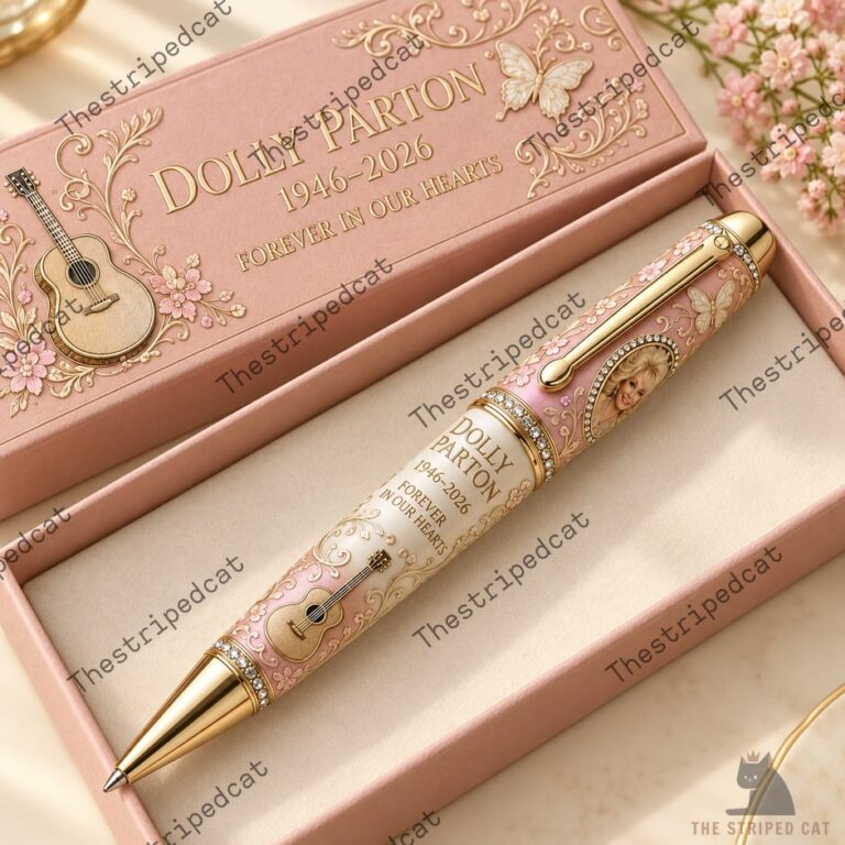 Dolly Parton 1946–2026 Memorial Tribute Pen 5 Commemorative Dolly Parton themed pen in presentation box