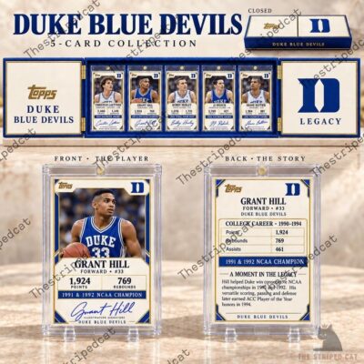Duke Blue Devils Basketball Card Collector’s Box Set Duke Blue Devils Basketball Card Collector’s Box Set