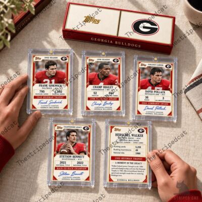 Georgia Bulldogs Football Card Collector’s Box Set