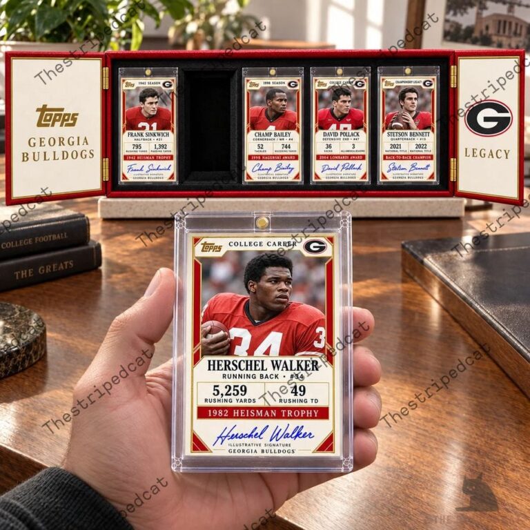 Georgia Bulldogs Football Card Collector’s Box Set 3