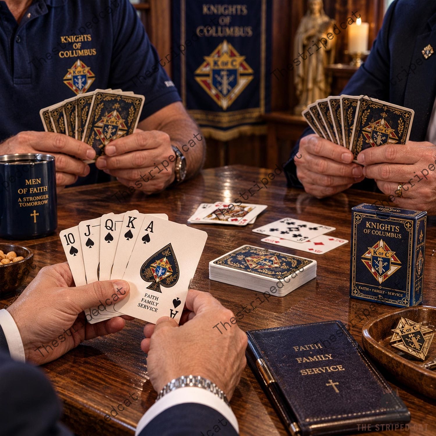 Knights Of Columbus Playing Card Box Set Knights Of Columbus Playing Card Box Set