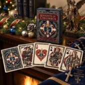 Knights Of Columbus Playing Card Box Set 3 Knights of Columbus collector playing cards set by TheStripedcat
