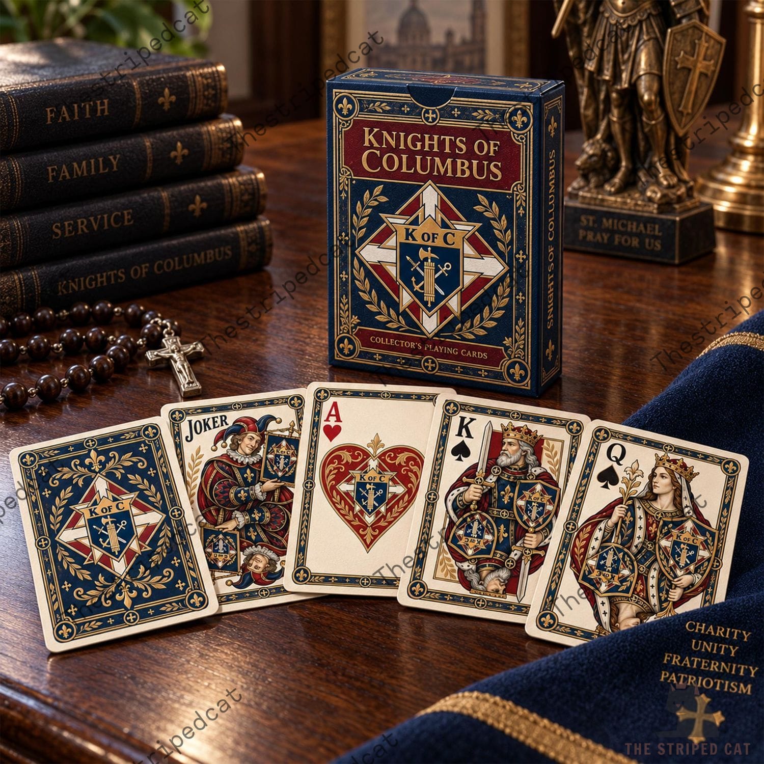 Knights Of Columbus Playing Card Box Set Knights Of Columbus Playing Card Box Set