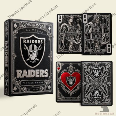 Las Vegas Raiders Playing Card Box Set