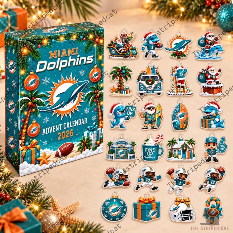 Miami Dolphins Christmas Advent Calendar 2026 2