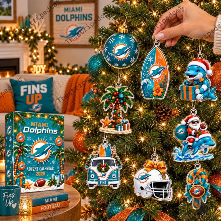 Miami Dolphins Christmas Advent Calendar 2026