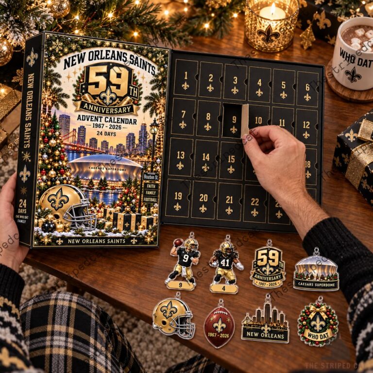New Orleans Saints 59Th Anniversary Advent Calendar 2026 3