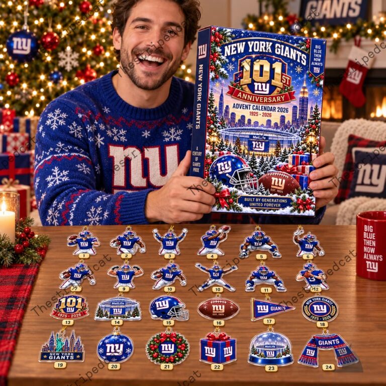 New York Giants 101st Anniversary Advent Calendar 2026 2