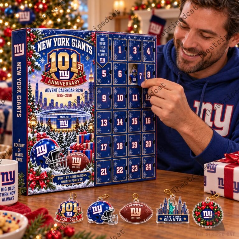 New York Giants 101st Anniversary Advent Calendar 2026 3