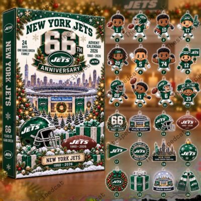 New York Jets 66Th Anniversary Advent Calendar 2026