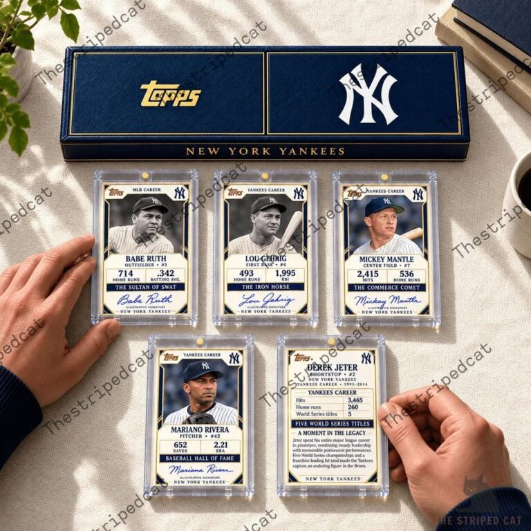New York Yankees Baseball Card Collector’s Box Set 2