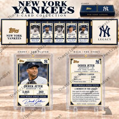 New York Yankees Baseball Card Collector’s Box Set New York Yankees Baseball Card Collector’s Box Set