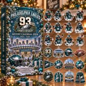 Philadelphia Eagles 93rd anniversary 2026 advent calendar set