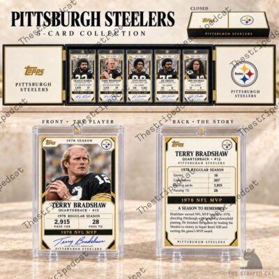 Pittsburgh Steelers Football Card Collector’s Box Set Pittsburgh Steelers Football Card Collector’s Box Set