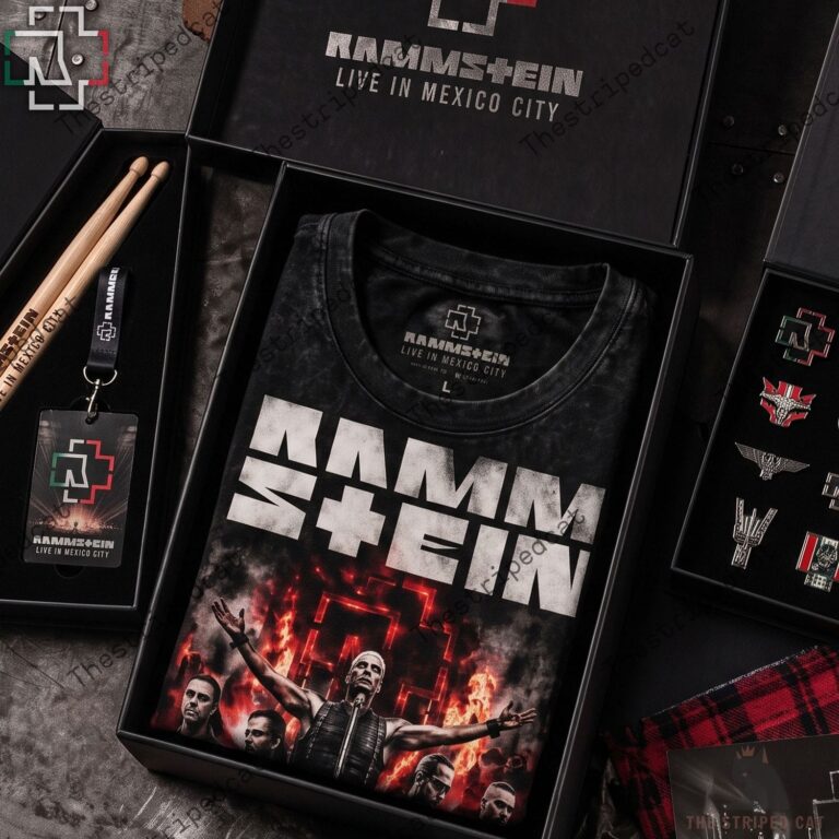 Rammstein Live in Mexico City merchandise gift set from TheStripedcat