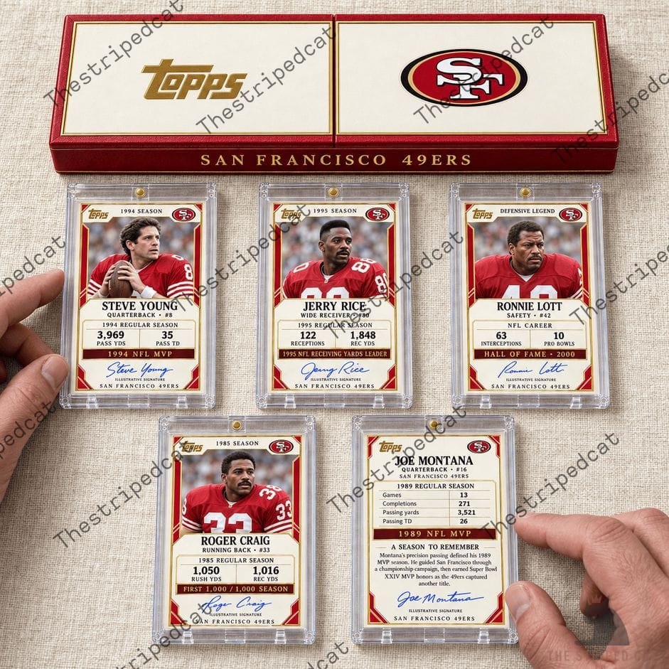 San Francisco 49ers Football Card Collectors Box Set San Francisco 49ers Football Card Collectors Box Set