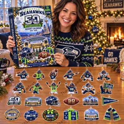 Seattle Seahawks 50Th Anniversary Advent Calendar 2026