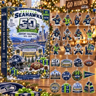 Seattle Seahawks 50Th Anniversary Advent Calendar 2026