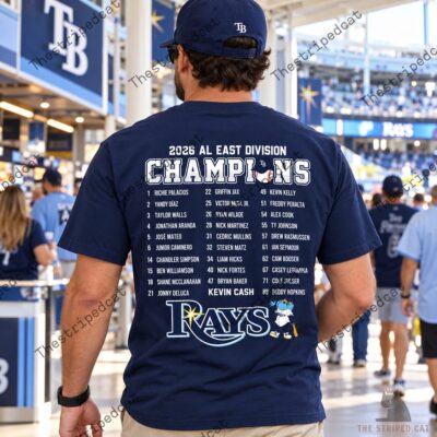 Tampa Bay Rays 2026 AL East Division Champions Shirt