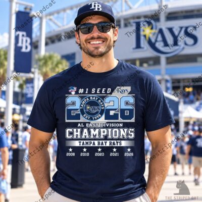 Tampa Bay Rays 2026 AL East Division Champions Shirt