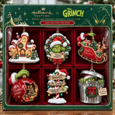 The Grinch Christmas 2026 Master Ornament Set