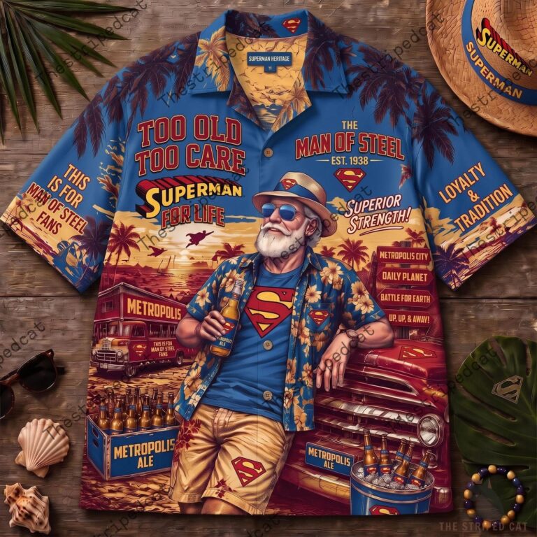 The Man Of Steel Est 1938 Hawaiian Shirt 2