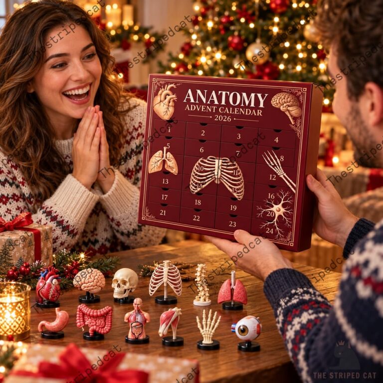 Anatomy Advent Calendar 2026 With 24 Mini Human Organ And Skeleton Models 5 2026 Anatomy advent calendar from TheStripedcat
