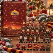 AS Roma football team advent calendar with 24 collectible figures and ornaments from TheStripedcat.