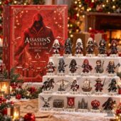 Assassin's Creed Holiday Advent Calendar 2026 3 Assassin's Creed 2026 advent calendar featuring 24 collectible figurines