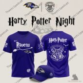 Baltimore Ravens Harry Potter themed t-shirt and cap set