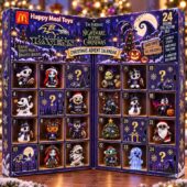 Baltimore Ravens Nightmare Before Christmas 24-figure advent calendar set from TheStripedcat
