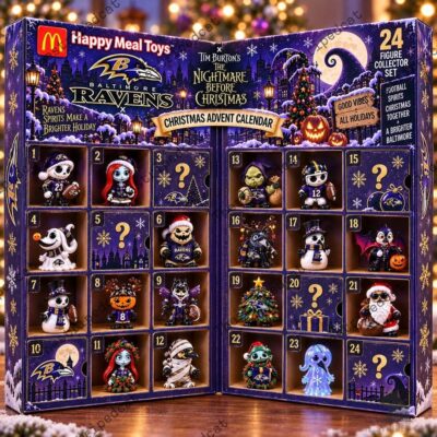 Baltimore Ravens x The Nightmare Before Christmas 2026 Advent Calendar