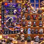 Baltimore Ravens Nightmare Before Christmas advent calendar with 24 collectible figures from TheStripedcat.