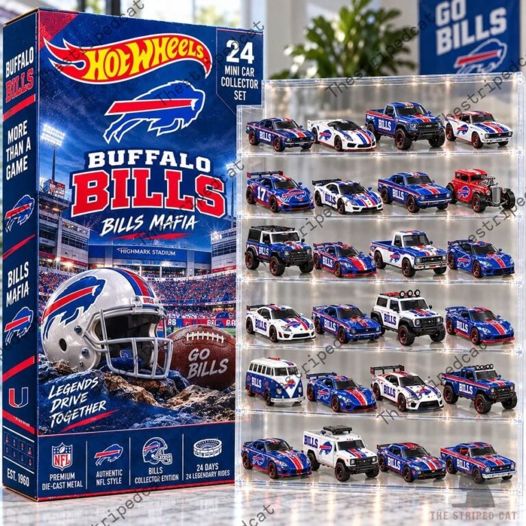 Buffalo Bills NFL Hot Wheels 24-piece die-cast car collector set from TheStripedcat