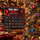 Call of Duty Zombies holiday countdown calendar from TheStripedcat