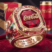 Coca-Cola 140th anniversary championship ring by TheStripedcat
