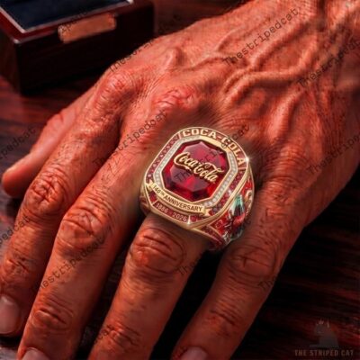 Coca Cola 140Th Anniversary 1886-2026 Ring
