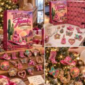Custom Name Texas Western Glam Advent Calendar 2026