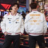 Custom T1 Worlds 2025 esports jacket by TheStripedcat